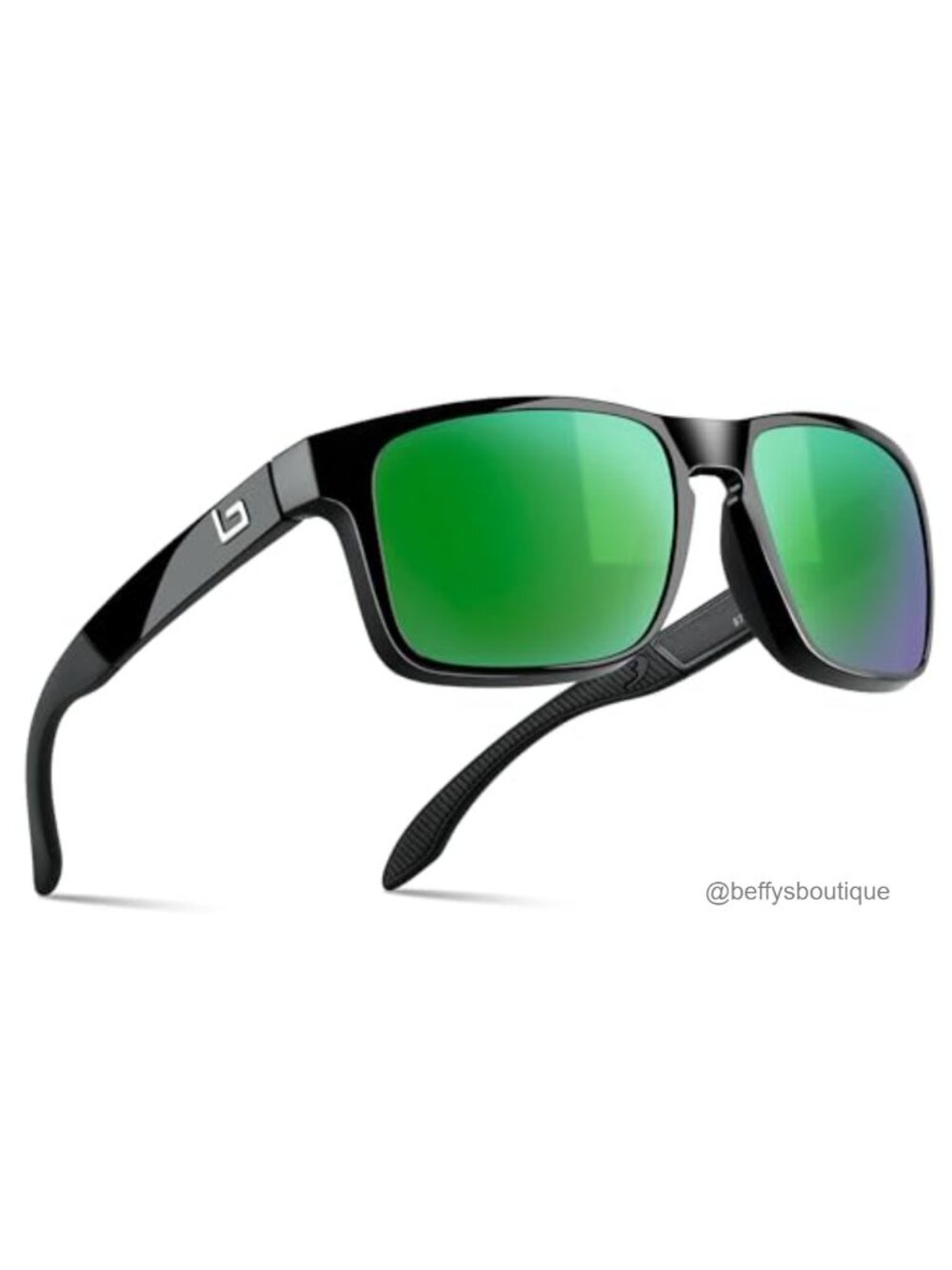 Unisex Polarized Corning Glass Lens Sunglasses UV400 Wrap Around